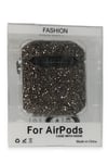 Mey İthalat®  Airpods 2 (2.nesil) Mira Taşlı Kılıf - Siyah