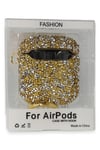 Mey İthalat®  Airpods 2 (2.nesil) Mira Taşlı Kılıf - Gold