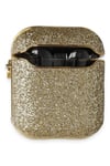 Mey İthalat®  Airpods 2 (2.nesil) Spell Simli Kılıf - Gold