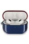Mey İthalat®  Airpods 3 (3.nesil) 3in1 Kılıf - Lacivert-Kırmızı