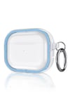 Mey İthalat®  Airpods Pro 2 (2.nesil) Shiny Şeffaf Kılıf - Sierra Blue
