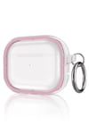 Mey İthalat®  Airpods Pro 2 (2.nesil) Shiny Şeffaf Kılıf - Pembe