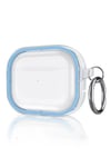Mey İthalat®  Airpods Pro 2 (2.nesil) Shiny Şeffaf Kılıf - Sierra Blue