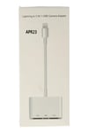 Mey İthalat®  APR23 Iphone Otg 3in1 - Beyaz