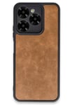 Mey İthalat®  General Mobile Era 30 Kılıf Aras Deri Kapak - Taba