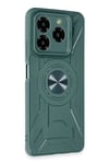 Mey İthalat®  General Mobile Era 30 Kılıf Lincoln Silikon - Koyu Yeşil
