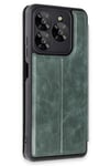 Mey İthalat®  General Mobile Era 50 Kılıf Flip Cover - Koyu Yeşil
