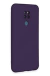 Mey İthalat®  General Mobile GM 20 Kılıf Nano içi Kadife Silikon - Mor