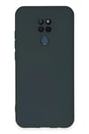 Mey İthalat®  General Mobile GM 20 Kılıf Nano içi Kadife Silikon - Koyu Yeşil