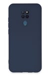 Mey İthalat®  General Mobile GM 20 Kılıf Nano içi Kadife Silikon - Lacivert