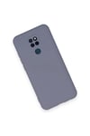 Mey İthalat®  General Mobile GM 20 Kılıf Nano içi Kadife Silikon - Gri