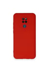 Mey İthalat®  General Mobile GM 20 Kılıf Nano içi Kadife Silikon - Kırmızı