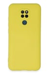Mey İthalat®  General Mobile GM 20 Kılıf Nano içi Kadife Silikon - Sarı