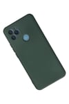 Mey İthalat®  General Mobile GM 21 Kılıf Nano içi Kadife Silikon - Koyu Yeşil