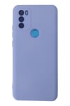 Mey İthalat®  General Mobile GM 21 Plus Kılıf Nano içi Kadife Silikon - Lila