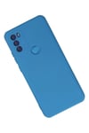 Mey İthalat®  General Mobile GM 21 Plus Kılıf Nano içi Kadife Silikon - Mavi