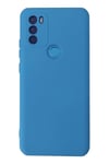Mey İthalat®  General Mobile GM 21 Plus Kılıf Nano içi Kadife Silikon - Mavi