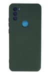 Mey İthalat®  General Mobile GM 21 Plus Kılıf Nano içi Kadife Silikon - Koyu Yeşil