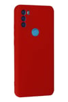 Mey İthalat®  General Mobile GM 21 Plus Kılıf Nano içi Kadife Silikon - Kırmızı