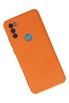 Mey İthalat®  General Mobile GM 21 Plus Kılıf Nano içi Kadife Silikon - Turuncu