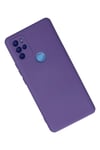 Mey İthalat®  General Mobile GM 21 Pro Kılıf Nano içi Kadife Silikon - Mor