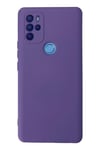 Mey İthalat®  General Mobile GM 21 Pro Kılıf Nano içi Kadife Silikon - Mor