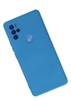 Mey İthalat®  General Mobile GM 21 Pro Kılıf Nano içi Kadife Silikon - Mavi