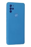 Mey İthalat®  General Mobile GM 21 Pro Kılıf Nano içi Kadife Silikon - Mavi