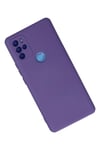 Mey İthalat®  General Mobile GM 21 Pro Kılıf Nano içi Kadife Silikon - Mor