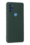 Mey İthalat®  General Mobile GM 21 Pro Kılıf Nano içi Kadife Silikon - Koyu Yeşil
