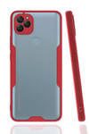 Mey İthalat®  General Mobile GM 22 Kılıf Platin Silikon - Kırmızı