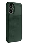 Mey İthalat®  Honor 400 Kılıf Auto Focus Karbon Kapak - Koyu Yeşil