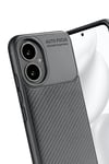 Mey İthalat®  Honor 400 Kılıf Auto Focus Karbon Kapak - Gri