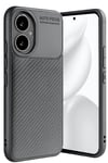 Mey İthalat®  Honor 400 Kılıf Auto Focus Karbon Kapak - Gri