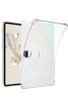 Mey İthalat®  Huawei Honor Pad 9 Kılıf Anti Shock Tablet Silikon - Şeffaf