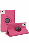 Mey İthalat®  Huawei Honor Pad X9A 360 Tablet Deri Kılıf - Pembe