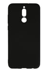 Mey İthalat®  Huawei Mate 10 Lite Kılıf Nano içi Kadife Silikon - Siyah