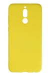 Mey İthalat®  Huawei Mate 10 Lite Kılıf Nano içi Kadife Silikon - Sarı