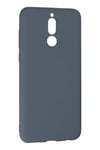 Mey İthalat®  Huawei Mate 10 Lite Kılıf Nano içi Kadife Silikon - Gri