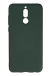 Mey İthalat®  Huawei Mate 10 Lite Kılıf Nano içi Kadife Silikon - Koyu Yeşil