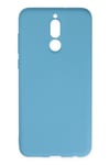 Mey İthalat®  Huawei Mate 10 Lite Kılıf Nano içi Kadife Silikon - Mavi