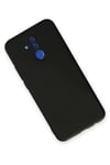 Mey İthalat®  Huawei Mate 20 Lite Kılıf Nano içi Kadife Silikon - Siyah