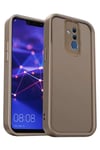 Mey İthalat®  Huawei Mate 20 Lite Kılıf Viera Silikon - Kahverengi