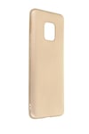 Mey İthalat®  Huawei Mate 20 Pro Kılıf First Silikon - Gold