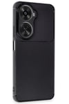 Mey İthalat®  Huawei Nova 12 SE Kılıf Auto Focus Karbon Kapak - Siyah