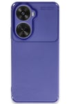 Mey İthalat®  Huawei Nova 12 SE Kılıf Auto Focus Karbon Kapak - Lacivert