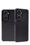 Mey İthalat®  Huawei Nova 12 SE Kılıf Auto Focus Karbon Kapak - Siyah