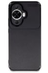 Mey İthalat®  Huawei Nova 12S Kılıf Auto Focus Karbon Kapak - Siyah