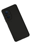 Mey İthalat®  Huawei Nova 9 SE Kılıf Nano içi Kadife Silikon - Siyah