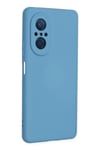 Mey İthalat®  Huawei Nova 9 SE Kılıf Nano içi Kadife Silikon - Mavi